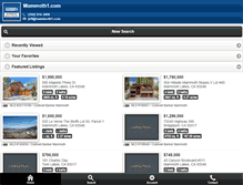 Tablet Screenshot of mammoth1.com